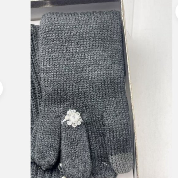 Kate Spade Jeweled Hat And Gloves Set New In Gift Box main image 4
